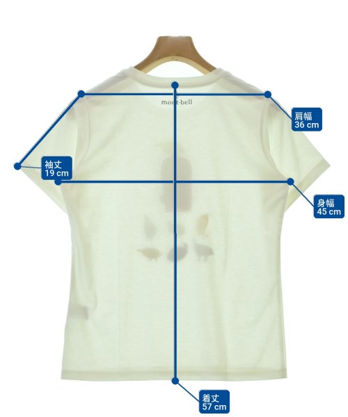 mont-bell（モンベル）Tシャツ・カットソー 白 サイズ:M レディース/2200721112480