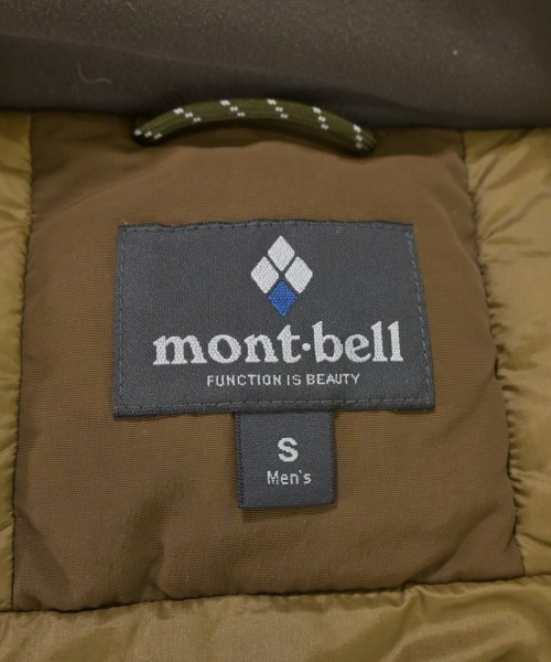 mont-bell（モンベル）ダウンジャケット/ダウンベスト 茶 サイズ:S メンズ/2200684697352
