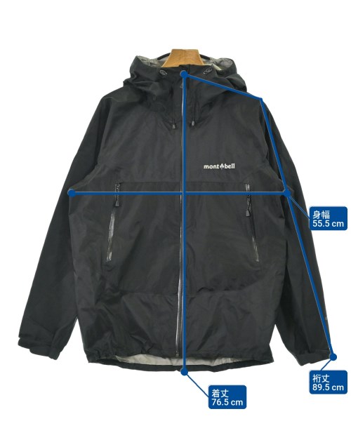 mont-bell（モンベル）マウンテンパーカー 黒 サイズ:L メンズ/2200685995099