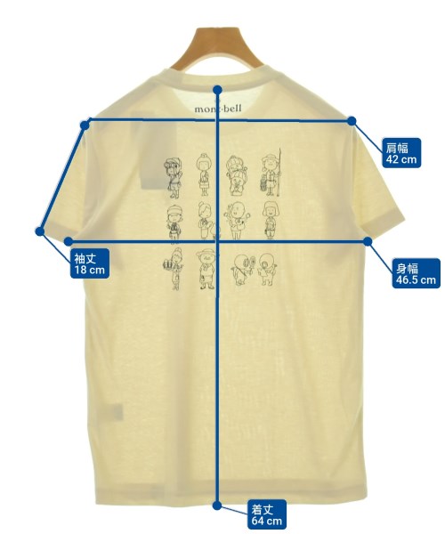 mont-bell（モンベル）Tシャツ・カットソー ベージュ サイズ:XS メンズ/2200691615899