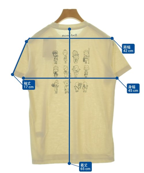 mont-bell（モンベル）Tシャツ・カットソー ベージュ サイズ:XS メンズ/2200691616100