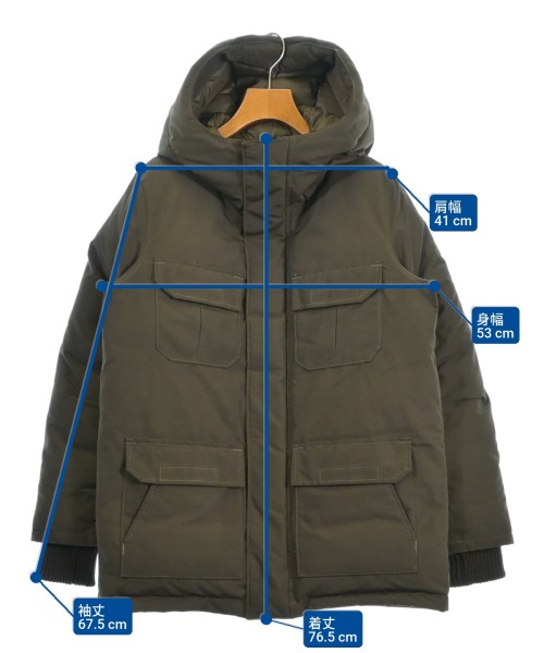 SIERRA DESIGNS（シエラデザイン）ダウンジャケット/ダウンベスト 茶 サイズ:M レディース/2200675359016