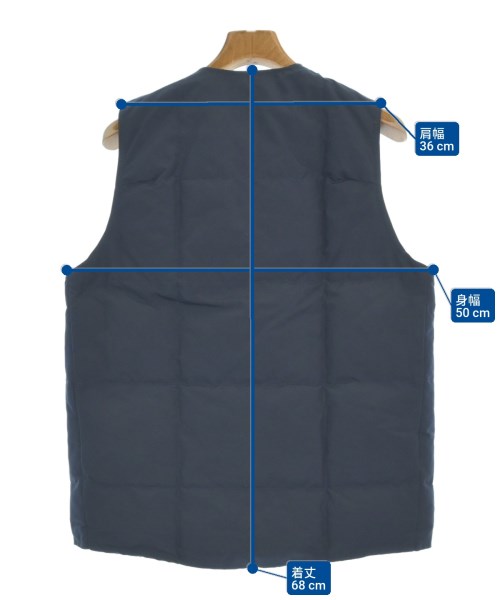 SIERRA DESIGNS（シエラデザイン）ダウンジャケット/ダウンベスト 紺 サイズ:S メンズ/2200651456166