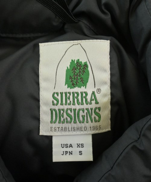 SIERRA DESIGNS（シエラデザイン）ダウンジャケット/ダウンベスト 黒 サイズ:S レディース/2200663308019