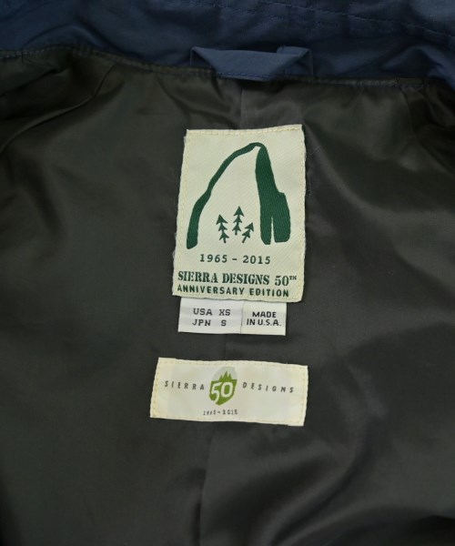 SIERRA DESIGNS（シエラデザイン）ステンカラーコート 紺 サイズ:S メンズ/2200690680010