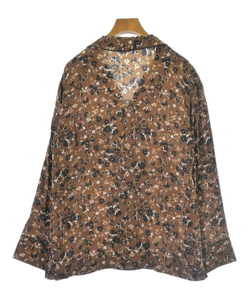 MACPHEE（マカフィー）カジュアルシャツ 茶 サイズ:36(M位) レディース/2200618903023