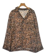 MACPHEE（マカフィー）カジュアルシャツ 茶 サイズ:36(M位) レディース/2200618903023