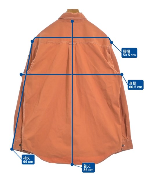 Timber Land（ティンバーランド）カジュアルシャツ オレンジ サイズ:L メンズ/2200639627038