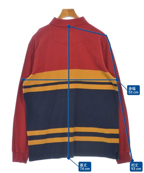 Timber Land（ティンバーランド）ポロシャツ 赤 サイズ:L メンズ/2200616935361