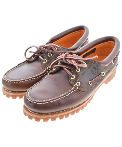 Timber Land(ティンバーランド)モカシン/デッキシューズ 茶 サイズ:25.5cm/2200680239211