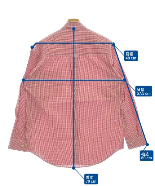 Columbia（コロンビア）カジュアルシャツ 赤 サイズ:M メンズ/2200618306084