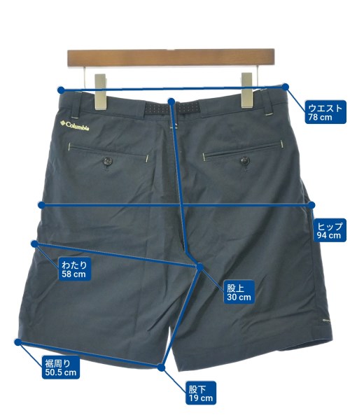 Columbia（コロンビア）ショートパンツ 紺 サイズ:M レディース/2200640381028