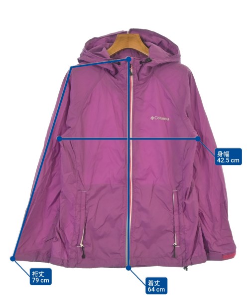 Columbia（コロンビア）マウンテンパーカー 紫 サイズ:M レディース/2200625160082