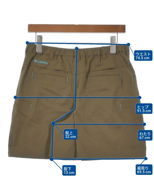 Columbia（コロンビア）ショートパンツ 茶 サイズ:M レディース/2200636646063
