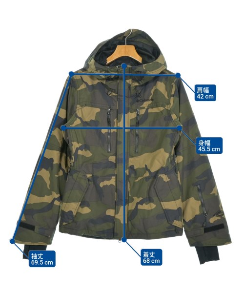 Columbia（コロンビア）マウンテンパーカー カーキ サイズ:XS メンズ/2200632676101