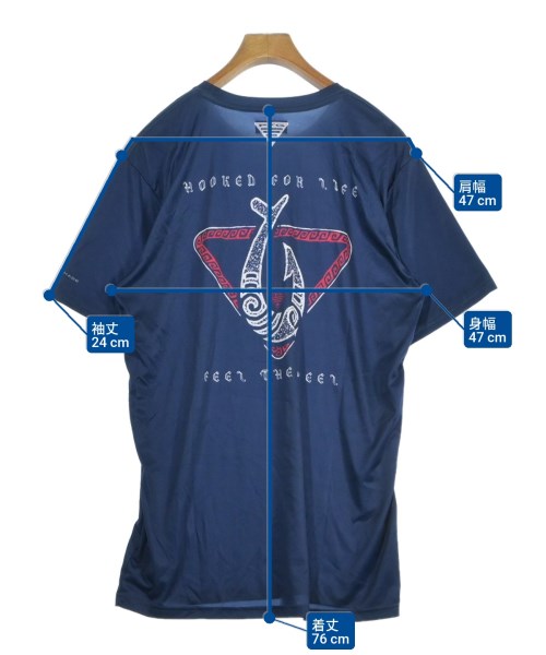 Columbia（コロンビア）Tシャツ・カットソー 紺 サイズ:XL メンズ/2200629444065