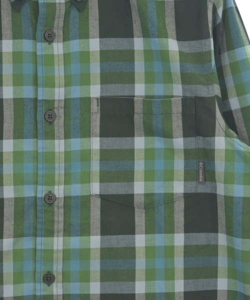 Columbia（コロンビア）カジュアルシャツ 緑 サイズ:M メンズ/2200622220116