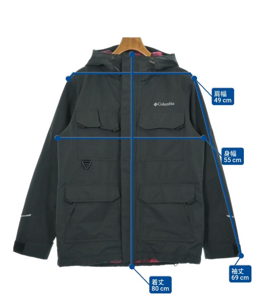Columbia（コロンビア）ダウンジャケット/ダウンベスト 黒 サイズ:M メンズ/2200627868047