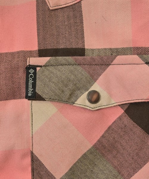 Columbia（コロンビア）カジュアルシャツ ピンク サイズ:S メンズ/2200630201039