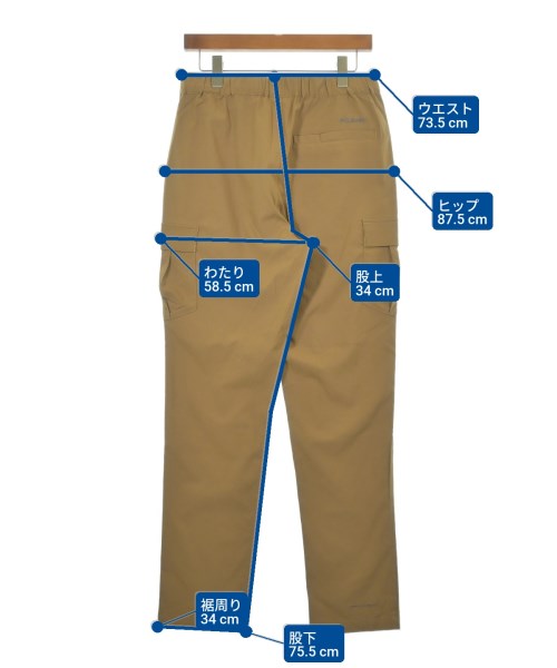 Columbia（コロンビア）カーゴパンツ ベージュ サイズ:M メンズ/2200606387200