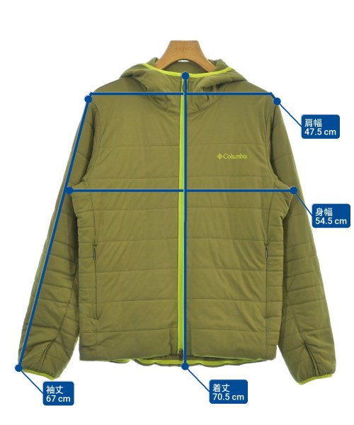 Columbia（コロンビア）ダウンジャケット/ダウンベスト 緑 サイズ:L メンズ/2200618909025