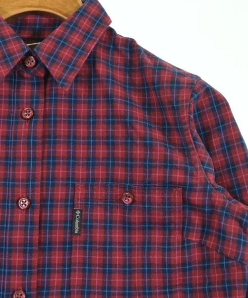 Columbia（コロンビア）カジュアルシャツ 赤 サイズ:S レディース/2200611861153