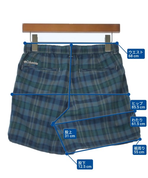 Columbia（コロンビア）ショートパンツ 青 サイズ:M レディース/2200608891057