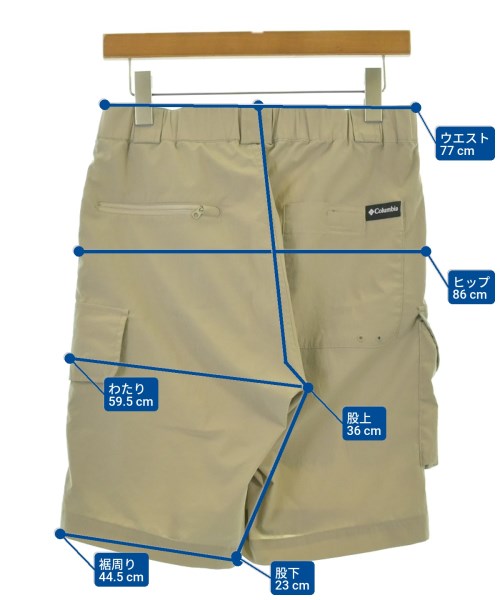 Columbia（コロンビア）ショートパンツ ベージュ サイズ:S メンズ/2200673785060