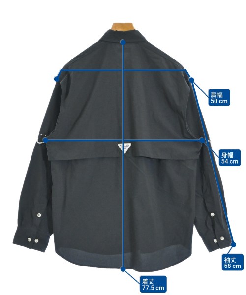 Columbia（コロンビア）カジュアルシャツ 黒 サイズ:S メンズ/2200680121028