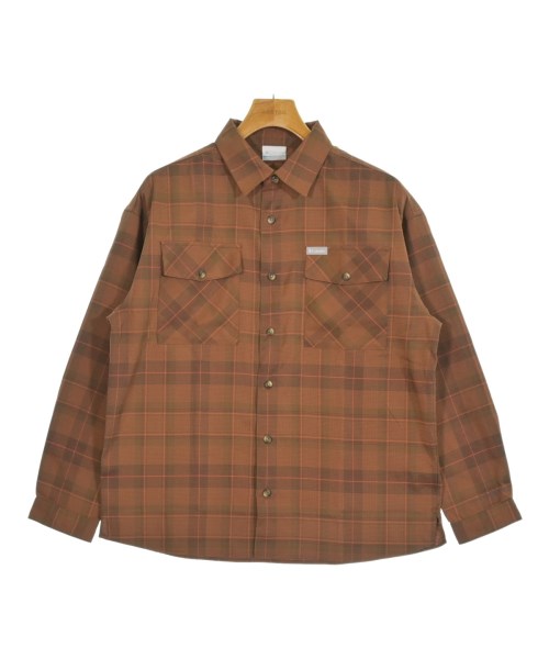 Columbia(コロンビア)カジュアルシャツ 茶 サイズ:S/2200653728056