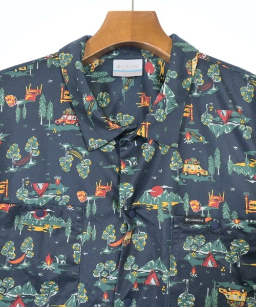 Columbia（コロンビア）カジュアルシャツ 紺 サイズ:L メンズ/2200648279273