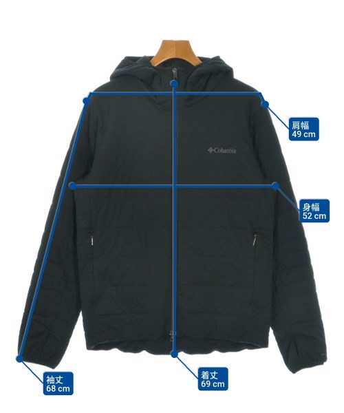Columbia（コロンビア）ダウンジャケット/ダウンベスト 黒 サイズ:L メンズ/2200656374014