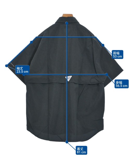 Columbia（コロンビア）カジュアルシャツ 黒 サイズ:M メンズ/2200662396093