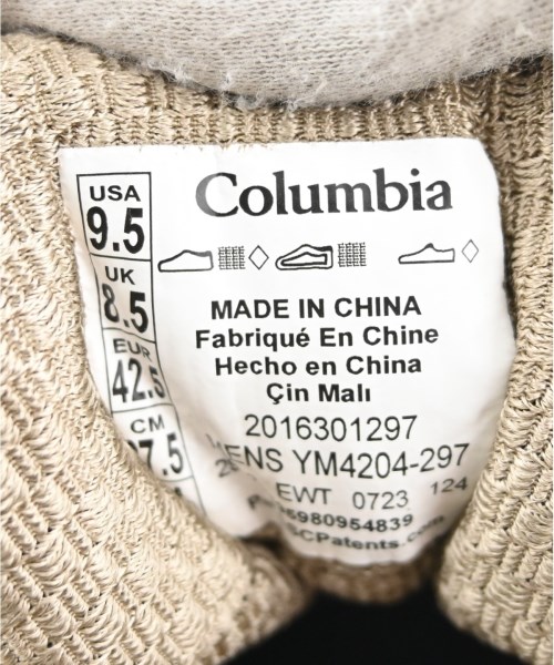 Columbia（コロンビア）スニーカー ベージュ サイズ:27.5cm メンズ/2200711487208