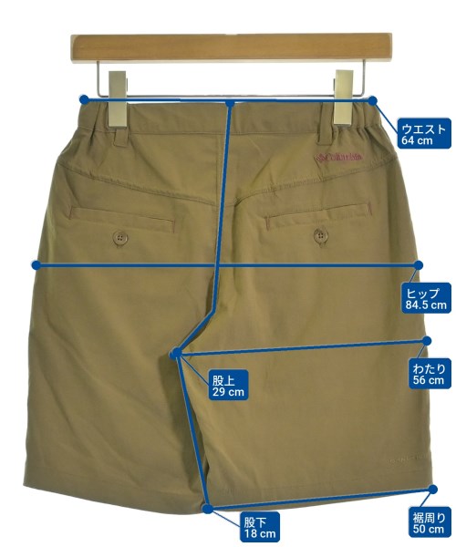 Columbia（コロンビア）ショートパンツ 茶 サイズ:S レディース/2200708589137