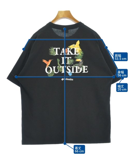 Columbia（コロンビア）Tシャツ・カットソー 黒 サイズ:S メンズ/2200712575058