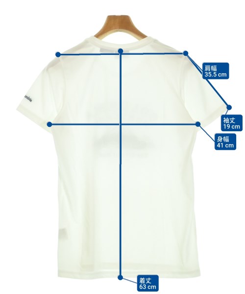 Columbia（コロンビア）Tシャツ・カットソー 白 サイズ:M レディース/2200635869128