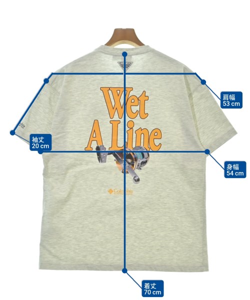 Columbia（コロンビア）Tシャツ・カットソー グレー サイズ:S メンズ/2200649184040