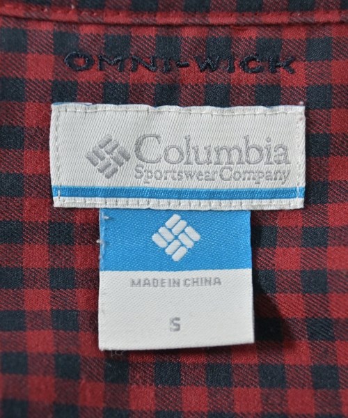 Columbia（コロンビア）カジュアルシャツ 赤 サイズ:S メンズ/2200653442037