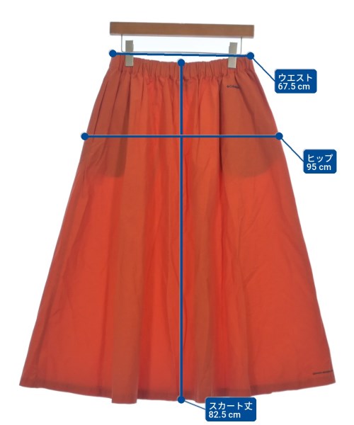 Columbia（コロンビア）ロング・マキシ丈スカート オレンジ サイズ:0/S レディース/2200695033040