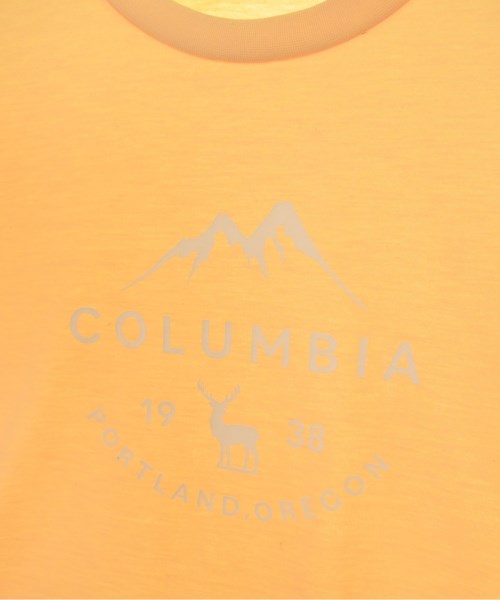 Columbia（コロンビア）Tシャツ・カットソー オレンジ サイズ:L レディース/2200707460017