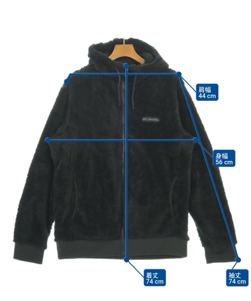 Columbia（コロンビア）パーカー 黒 サイズ:XL メンズ/2200728611023