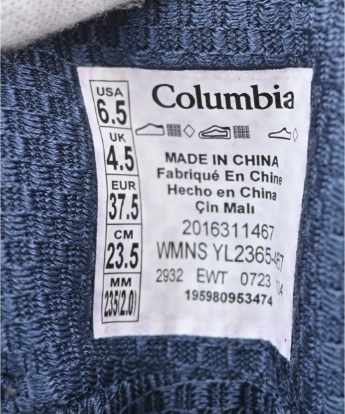 Columbia（コロンビア）スニーカー 紺 サイズ:23.5cm レディース/2200717283354