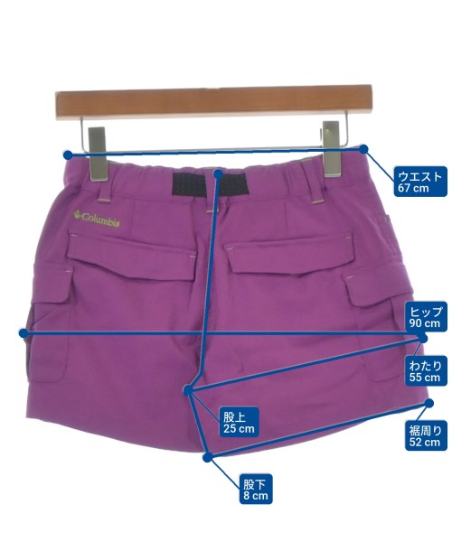 Columbia（コロンビア）ショートパンツ 紫 サイズ:M レディース/2200690193084