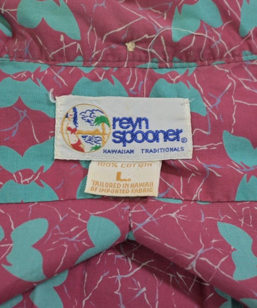 reyn spooner（レインスプーナー）カジュアルシャツ ピンク サイズ:L メンズ/2200620559133