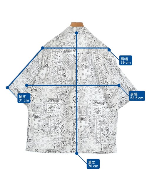 reyn spooner（レインスプーナー）カジュアルシャツ 白 サイズ:M メンズ/2200662154044