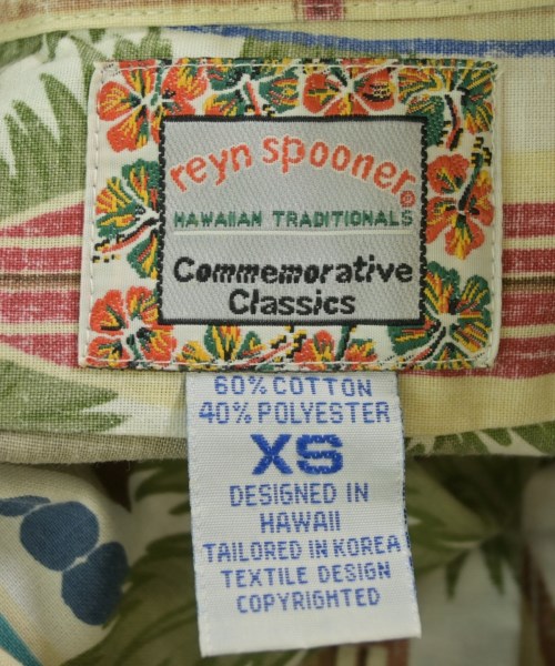 reyn spooner（レインスプーナー）カジュアルシャツ 緑 サイズ:XS メンズ/2200711512085