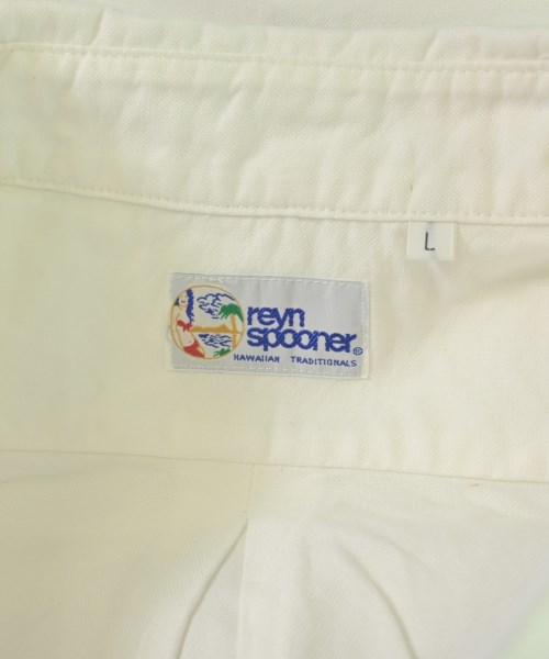 reyn spooner（レインスプーナー）カジュアルシャツ 白 サイズ:L メンズ/2200701277086