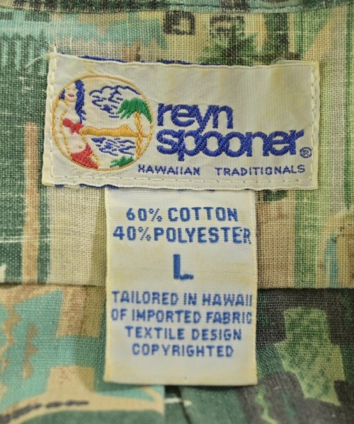reyn spooner（レインスプーナー）カジュアルシャツ 緑 サイズ:L メンズ/2200688704179