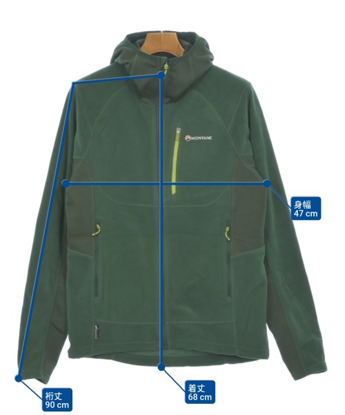 MONTANE（モンテイン）パーカー 緑 サイズ:M メンズ/2200609809068